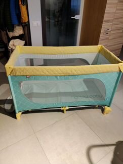 Детская кроватка-манеж складная Happy Baby(с матра
