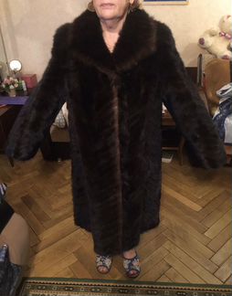Шуба из норки