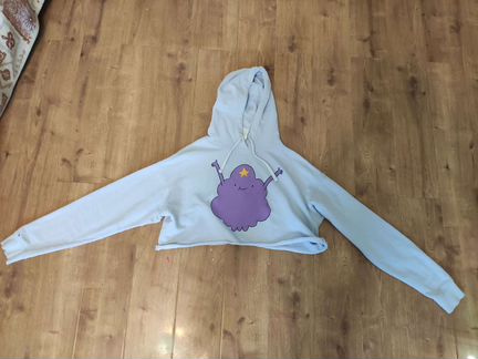 Худи укороченное