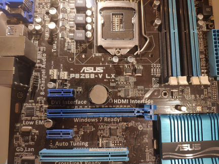 Материнская плата asus P8Z68-V LX (LGA 1155)