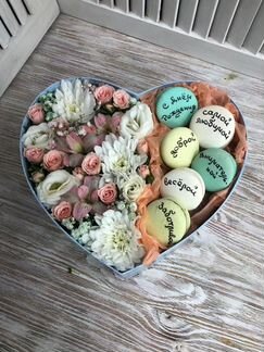 Цветы в коробке / Букет цветов