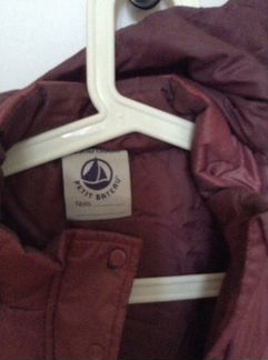 Пальто Petit Bateau в идеальном состоянии
