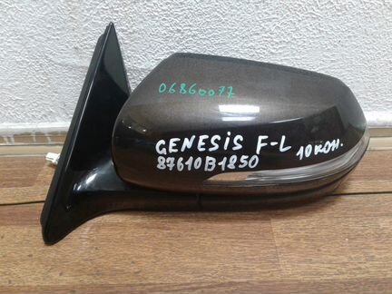 Зеркало левое (без элем) Hyundai Genesis 2 (13-16)