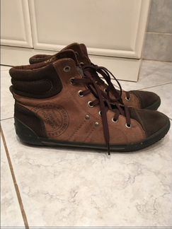 Ботинки новые Dockers 39 р. из натур. замши