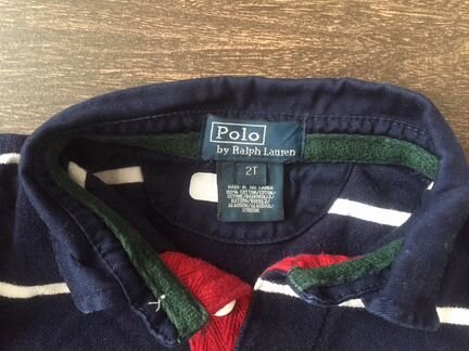 Поло с длинным рукавом Ralph Lauren