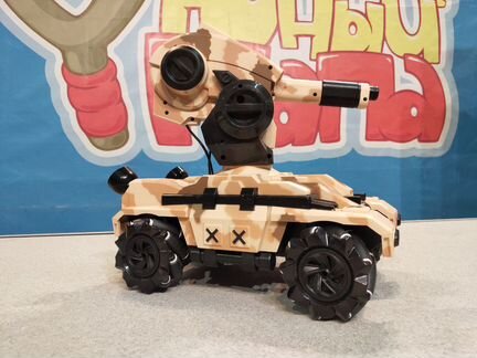 Танк-робот Robomaster (3D дрифт, стреляет шариками