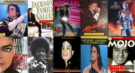 Книги плакаты журналы открытки Michael Jackson