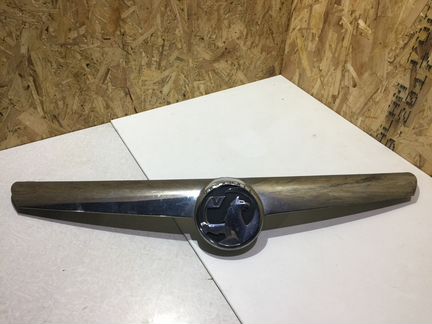 Накладка хром решетки opel astra J до рес vauxhall