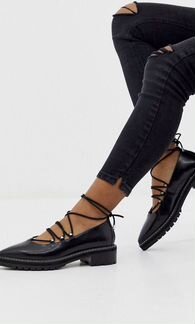 Кожаные туфли ASOS