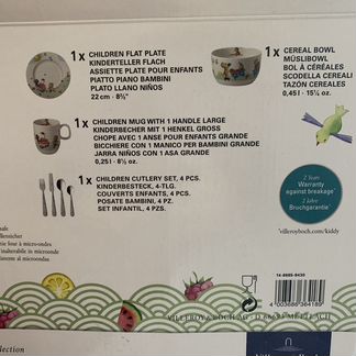 Набор детской посуды Villeroy & Boch