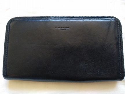 Кошелек кожаный Lancel