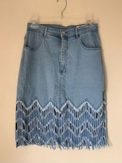 Юбка джинсовая