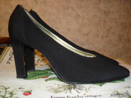 Туфли черные