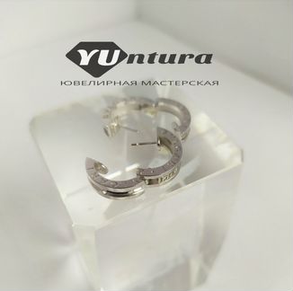 Золотые Серьги Bvlgari