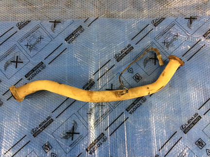 Приемная труба глушителя toyota Highlander III 2