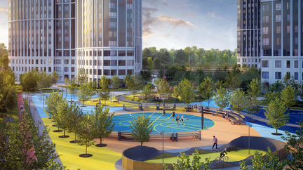 Квартира-студия, 89.3 м², 30/39 эт.