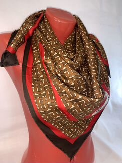 Платок, шёлк Burberry новый 90/90