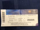 Билет на матч FCB-MU