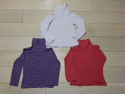 Водолазки Dpam на 5-6 лет 3шт.б/у