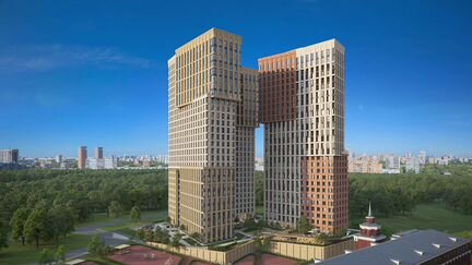 2-к квартира, 74.7 м², 2/30 эт.