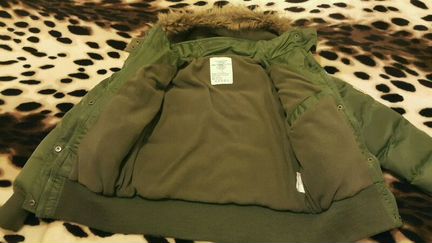 Зимняя куртка-бомбер polar jacket р.152