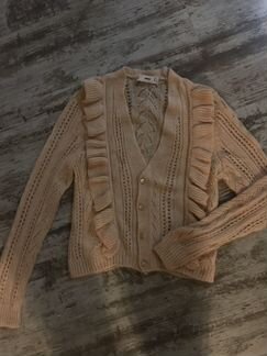 Кардиган новый mango с рюшами