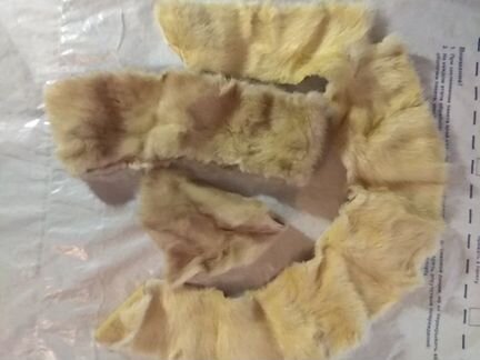 Мех норки, куски