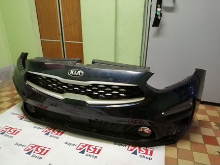 Бампер передний kia cerato 4 темный