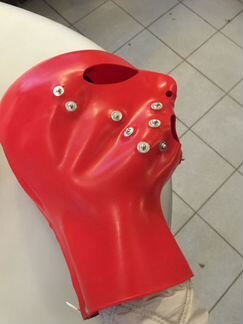 Маска латекс с креплениями под девайсы