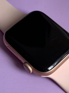 Часы apple watch 4 44 mm gold