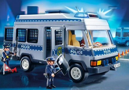 Playmobil 4023 Полиция Автозак с мигалкой