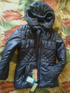 Новая куртка-пальто Futurino basic синяя