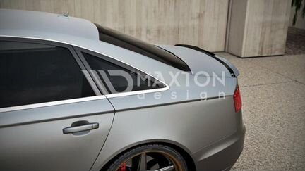 Спойлер на крышку багажника Audi A6 C7 седан