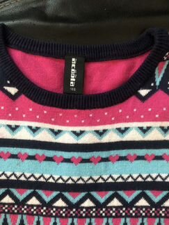 Платье вязаное для девочки