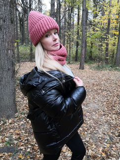 Комплект снуд шапка