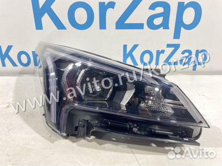 Фара линзованная правая рестайлинг Kia Rio 4 FB