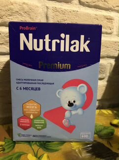 Детская смесь Nutrilak с 6 месяцев