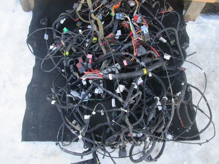 Проводка двигателя Hyundai Solaris 2013 г. автомат