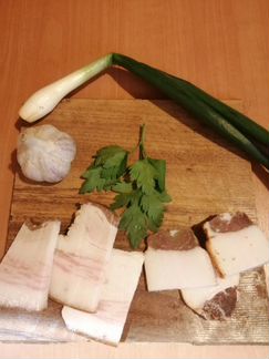 Сало домашнее солёное и копчёное