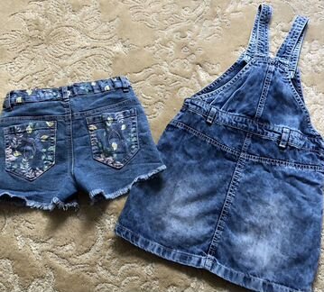 Джинсовый сарафан