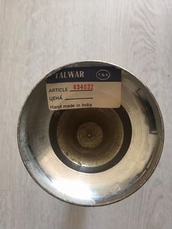 Ваза Индия, металл, ручной работы. 70е