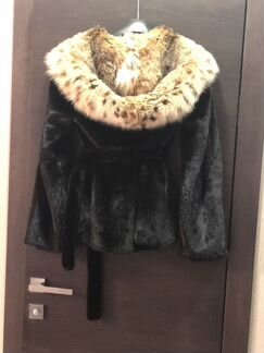 Шуба норка с рысью Vericci