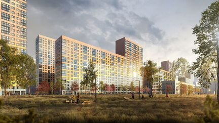 2-к квартира, 55.7 м², 3/25 эт.