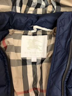 Детский пуховик Burberry, 146-152 см