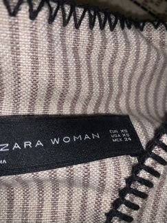 Пальто кардиган Zara 100 лен