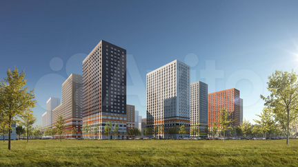 2-к квартира, 39.3 м², 6/25 эт.