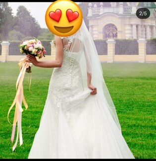 Свадебное платье 42-44