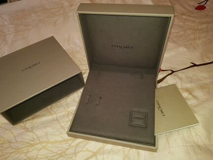 Коробка Chaumet на гарнитур колье серьги кольцо