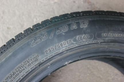 Шина бу 235-50-17 Michelin Pilot Alpin PA4