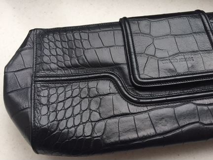 Сумка клатч Armani. Кожа крокодила. Оригинал